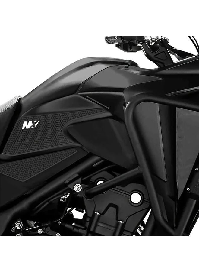 Black Motorcycle Fuel Tank Knee Grip Pad Protector Sticker For NX500 NX400 2023 2024 - Image 5